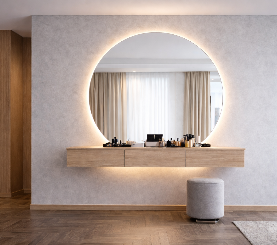 Minimal luxury living space by MSE